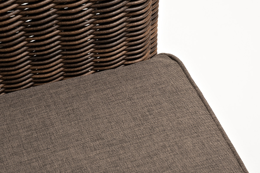 "Барселона" лаунж-зона из искусственного ротанга, цвет коричневый