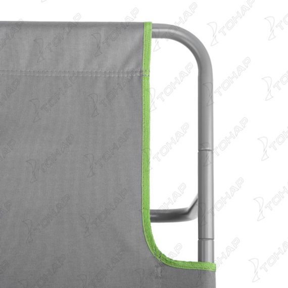 Кровать походная Helios зеленый/серый (T-HS-BD630-98828-GG) 120кг (пр-во ГК Тонар)