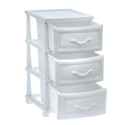 Комод "Дельфин" 3 секции белый РП-412