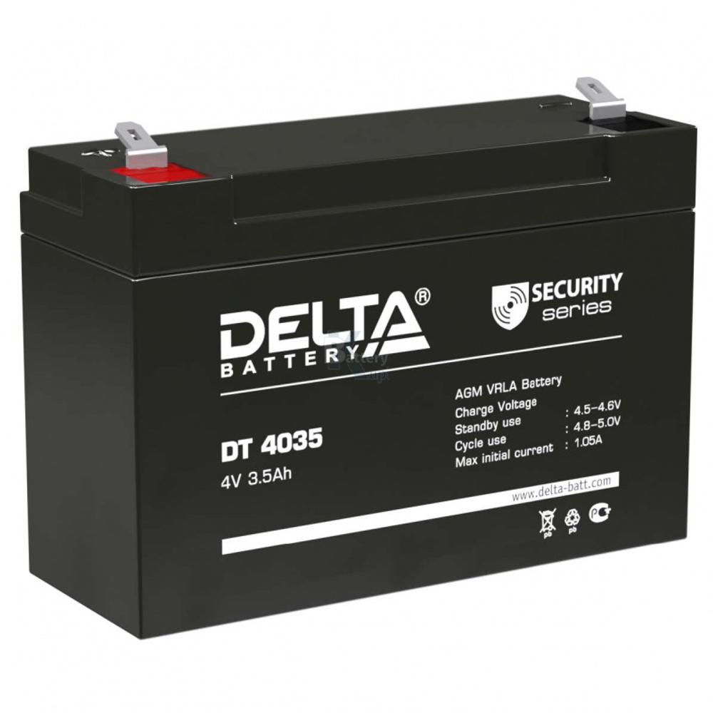 Аккумулятор Delta DT 4035 (AGM)