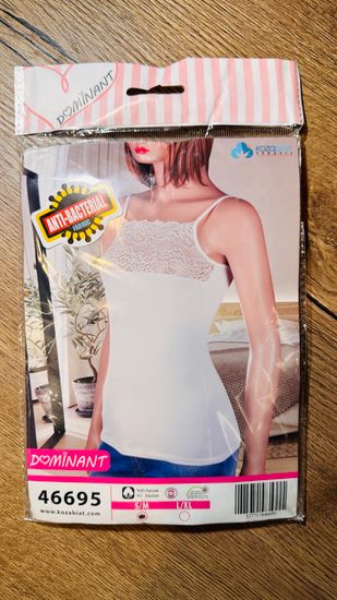 Майка женская DOMINANT 46695, S/M розовый, УЦЕНКА