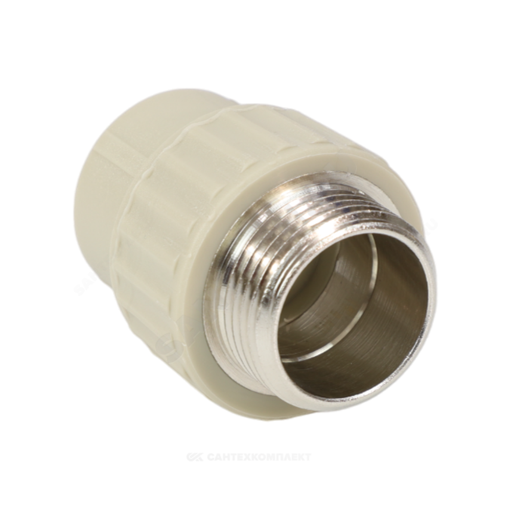 Муфта PP-R комбинированная серая Дн 40х1" НР VALFEX 10130040Г