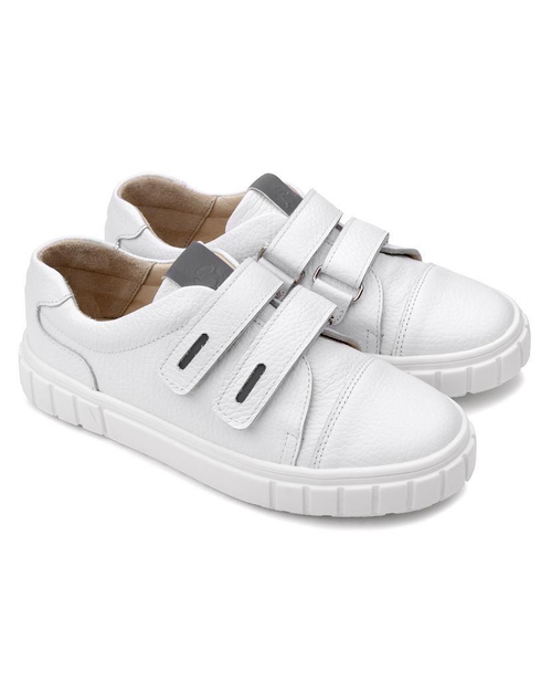 Полуботинки детские 34005 кожа, ЛАНДЫШ белый (Размер: 48)