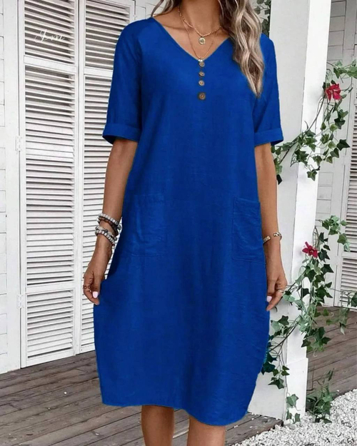 Платья из льна