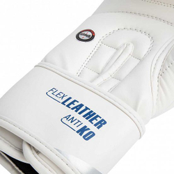 Перчатки боксерские Clinch Olimp бело-синие C111