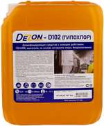 Дезон D102 (гипохлор) Концентрат, пенное. 5,0 кг.