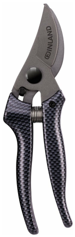 Секатор плоскостной карбон FINLAND 1719 Лезвие CARBON STEEL, диаметр реза 18 мм, для деревьев, кустарников и цветов