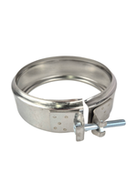 Хомут обжимной (430/0,5 мм) Ф110 нерж (Коракс,Ferrum)