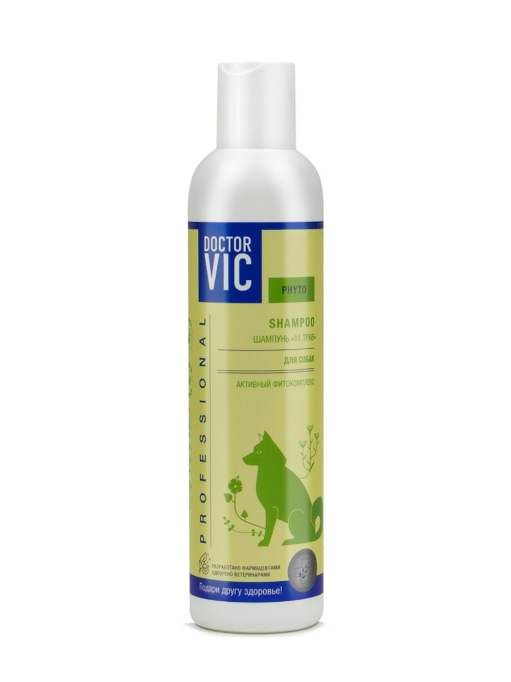 Шампунь Doctor VIC «11 трав» для собак всех пород 250 мл