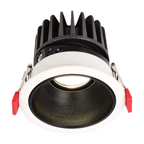 ST851.438.12 Светодиодный модуль Черный LED 1*12W 3000K 960Lm Ra>90 36°IP20 D69xH85 220-240V(глянец) SHIFT