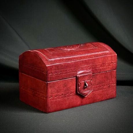 Винтаж: Миниатюрная шкатулка для украшений