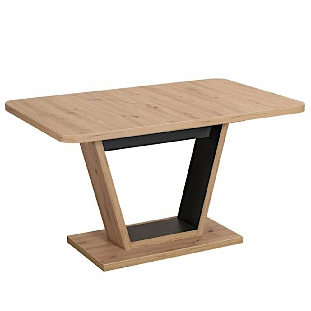 Стол LA ALTA VEKTOR M дуб вотан, каркас графит