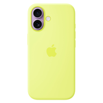 Силиконовый чехол Apple Silicone Case with MagSafe для iPhone 17, Neon Yellow