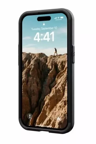 Чехол с поддержкой MAGSAFE Uag Civilian для iPhone 15 Plus 6.7", цвет черный (Black)