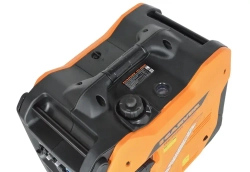 Генератор бензиновый инверторный CARVER PPG-6500ISE (220 В, 5.5 кВт, 4-х тактный, USB 3.0 , Type-C, 12В, порт ATS, с электростартером) / бензогенератор / резервное питание