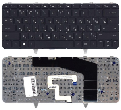 Клавиатура для ноутбука HP Envy 14-3000 черная с подсветкой