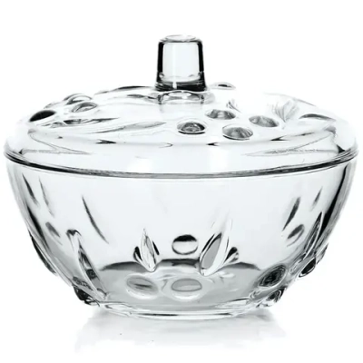 Сахарница стеклянная 14см «Перла» 97236B