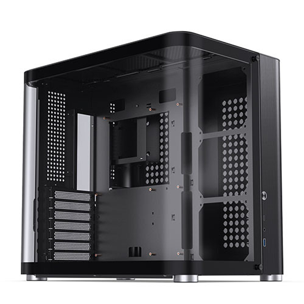 Корпус JONSBO TK-2, mini-ITX, micro-ATX, ATX, черный (без БП)