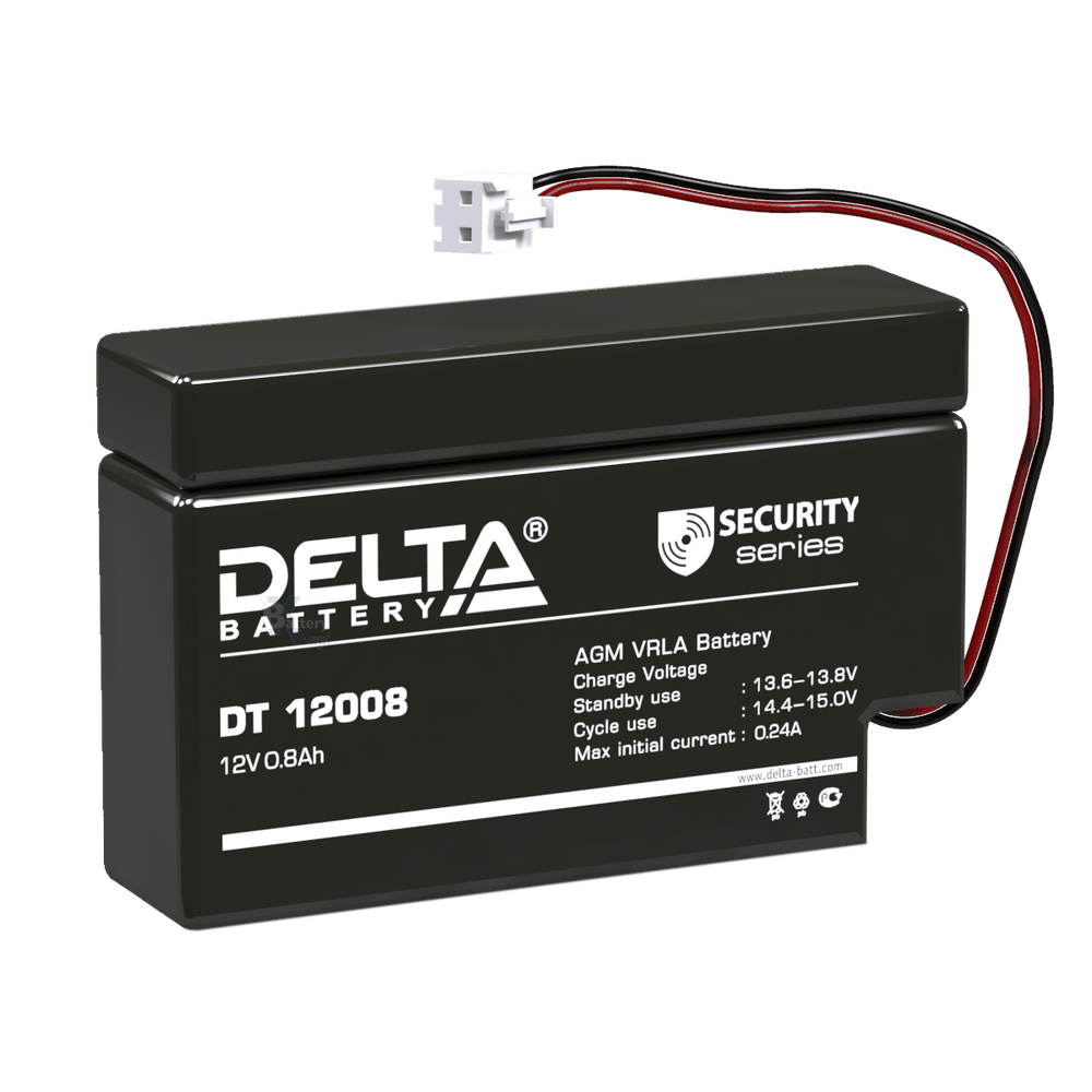 Аккумулятор Delta DT 12008 (T13) (AGM)