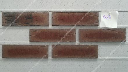 Feldhaus Klinker - R663NF14, Sintra Cerasi Nelino, 240x14x71 - Клинкерная плитка для фасада и внутренней отделки