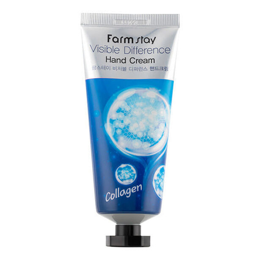 Крем для рук с коллагеном FarmStay Visible Difference Collagen Hand Cream, 100г