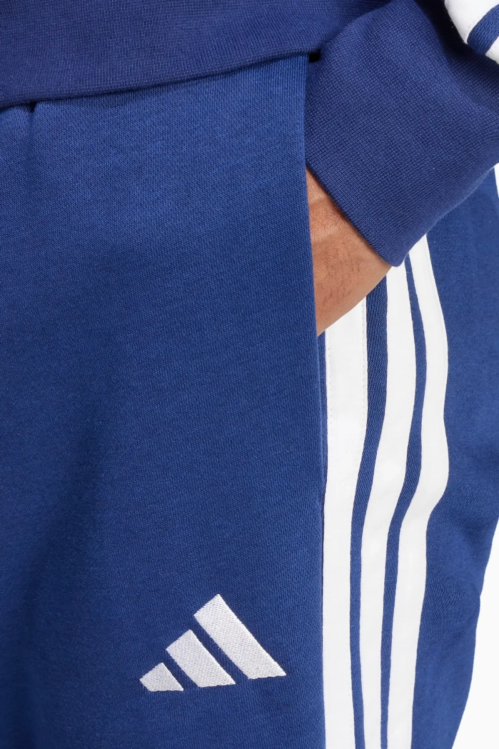 Штаны adidas Essentials 3-Stripes Fleece - синий