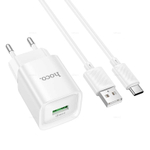 Зарядное устройство для Type-C Hoco C145A QC3.0 (white)