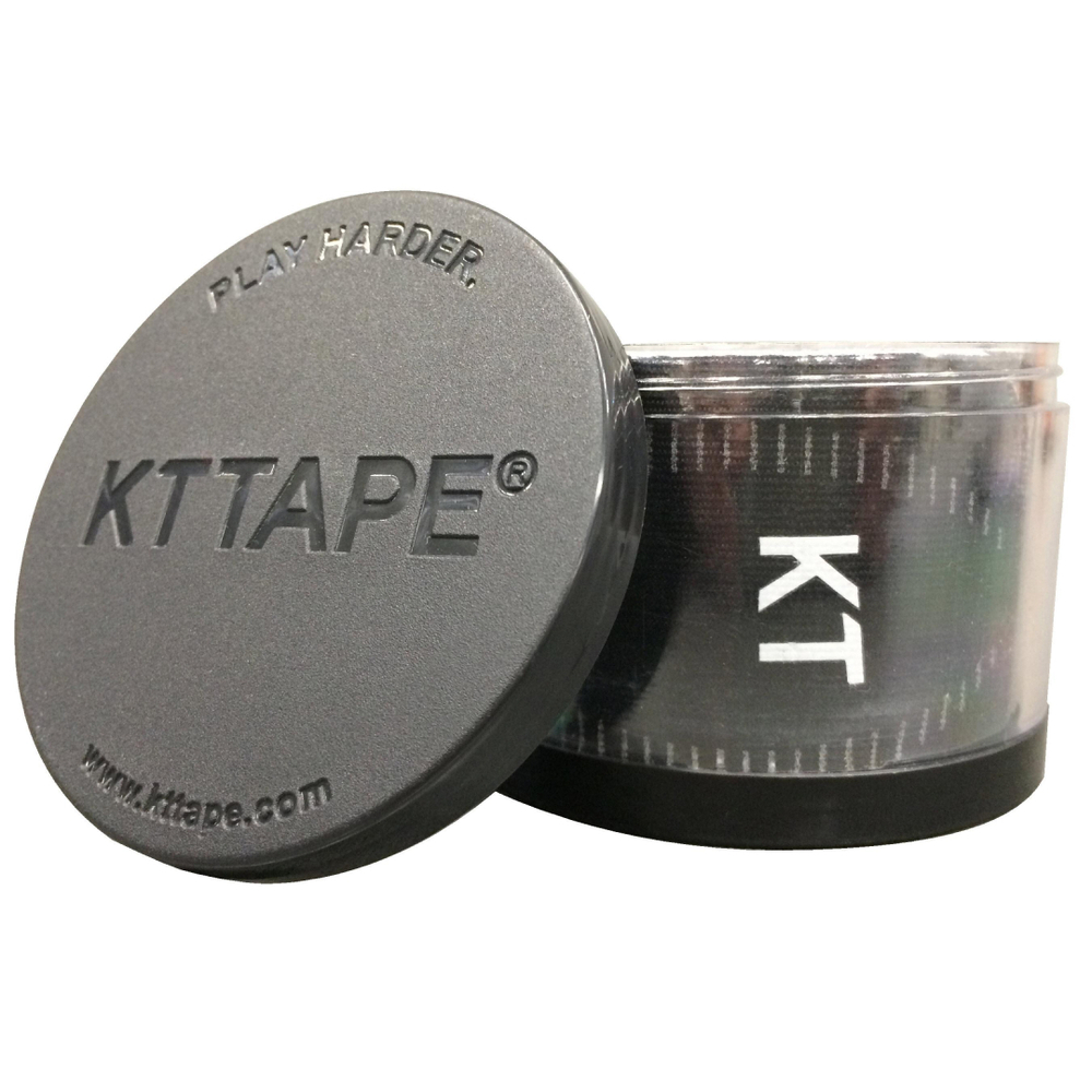 Кинезиотейп KT Tape PRO, Синтетическая основа, 20 полосок 25х5см, преднарезанный, цвет Laser Blue