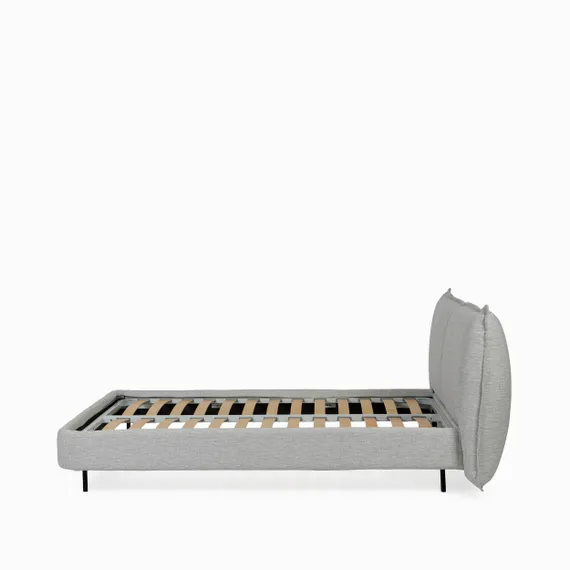 Кровать Тиспа 180x200 см, светло-серая