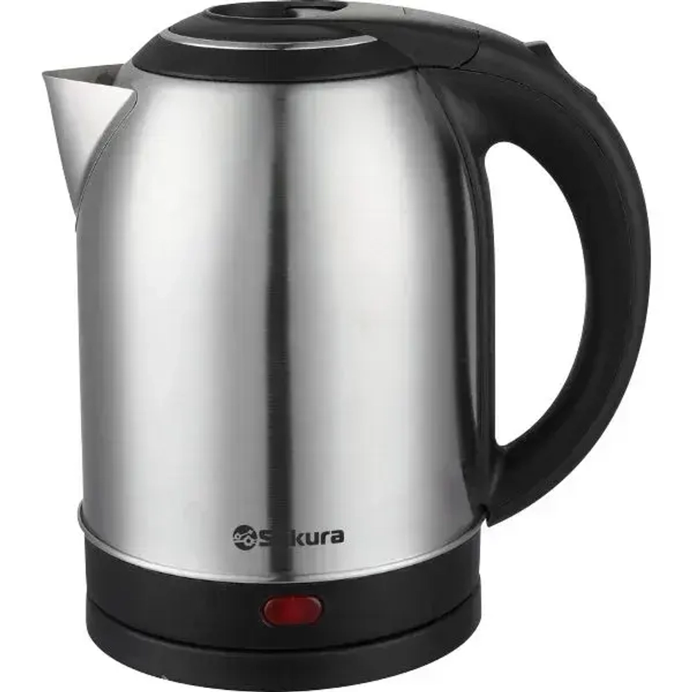 Чайник электр SA-2121BS (2.0) серебр+черн д