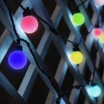 Гирлянда с шариками, 5м/220в