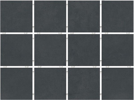 Керамогранит Амальфи 1291H черный (полотно из 12 частей 29.8х39.8)