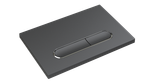 Boheme Кнопка для инсталляции, пластик GUN METAL для инсталляций GEBERIT