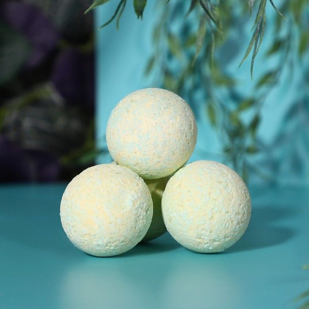 Набор из 4 бомбочек для ванны с ароматом яблока