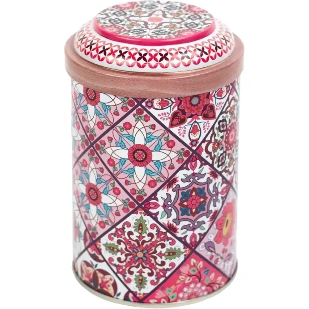 Банка жестяная Времена года (роз) Ц120h152v170-01968