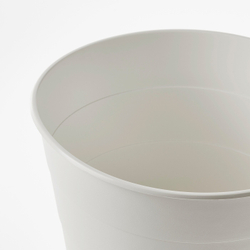 IKEA FNISS  (ИКЕА ФНИСС)  -  Корзина для мусора, белая, 10 л