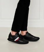 Кожаные кроссовки evo Tommy Hilfiger - черный(FM0FM05121)