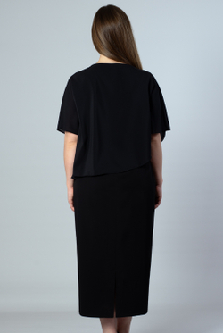 Платье женское 4542ЛП, черный #85Ч054542ЛП