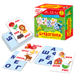 Игра карточная «Буквогонки» Турбодум (Р.с.)