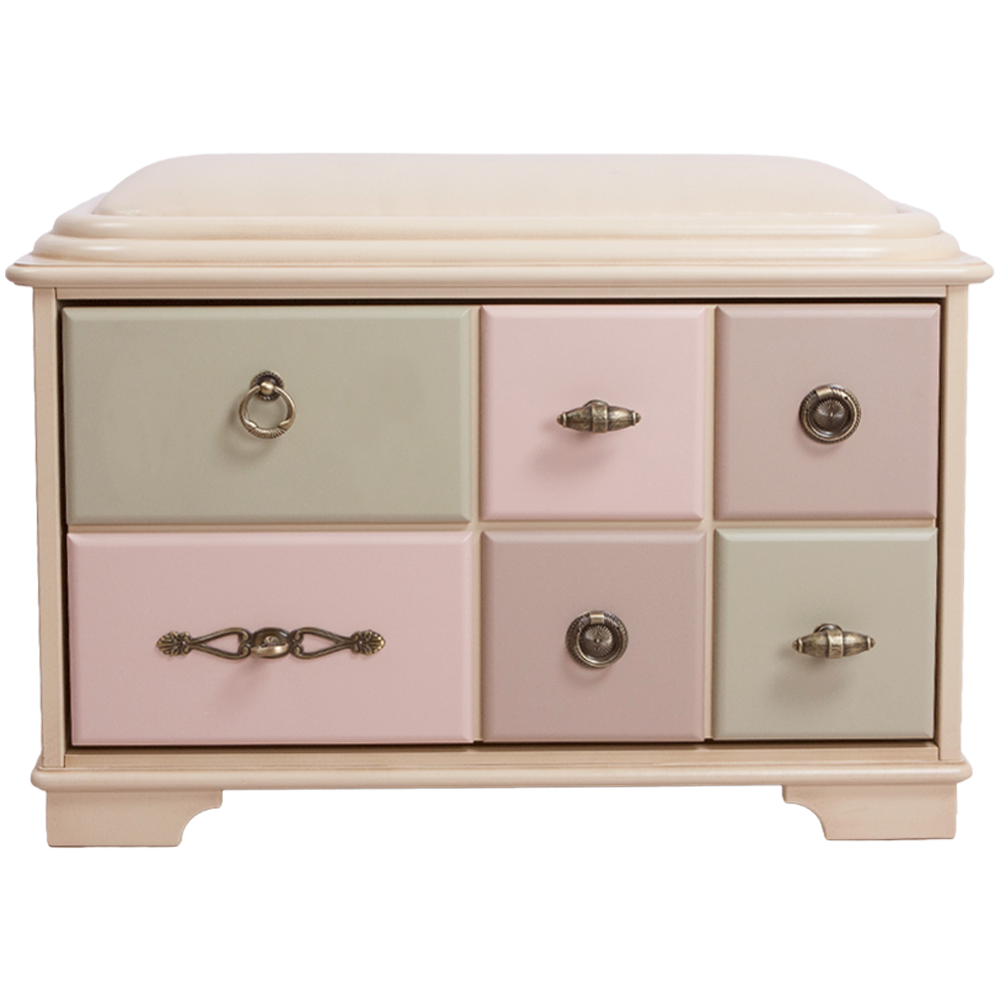 Банкетка Пандора 1 с обувницей Акварель