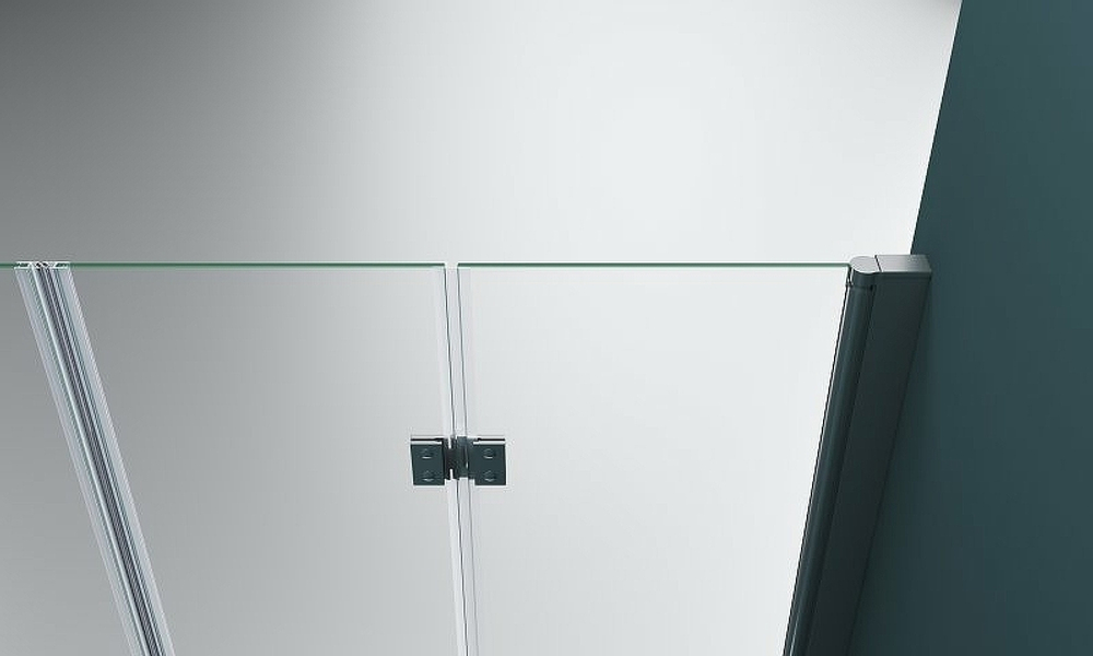 Душевая дверь BelBagno Albano 180 ALBANO-BS-13-90+90-C-Cr профиль Хром стекло прозрачное