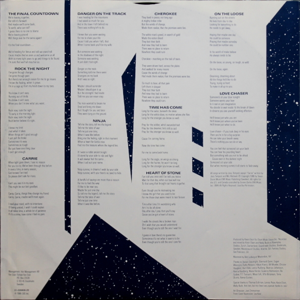 Europe / The Final Countdown (LP)