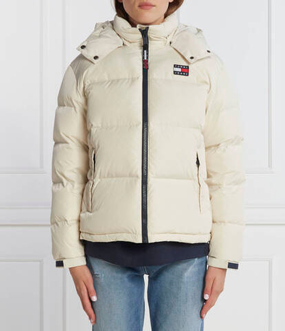 Пуховая куртка Tommy Jeans - экрю(DW0DW14661)