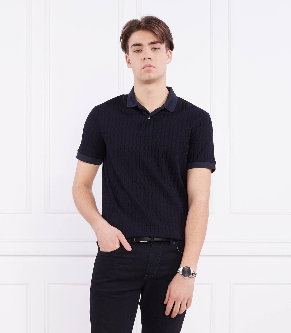Поло Armani Exchange - темно-синий(3RZFLA ZJ2ZZ)