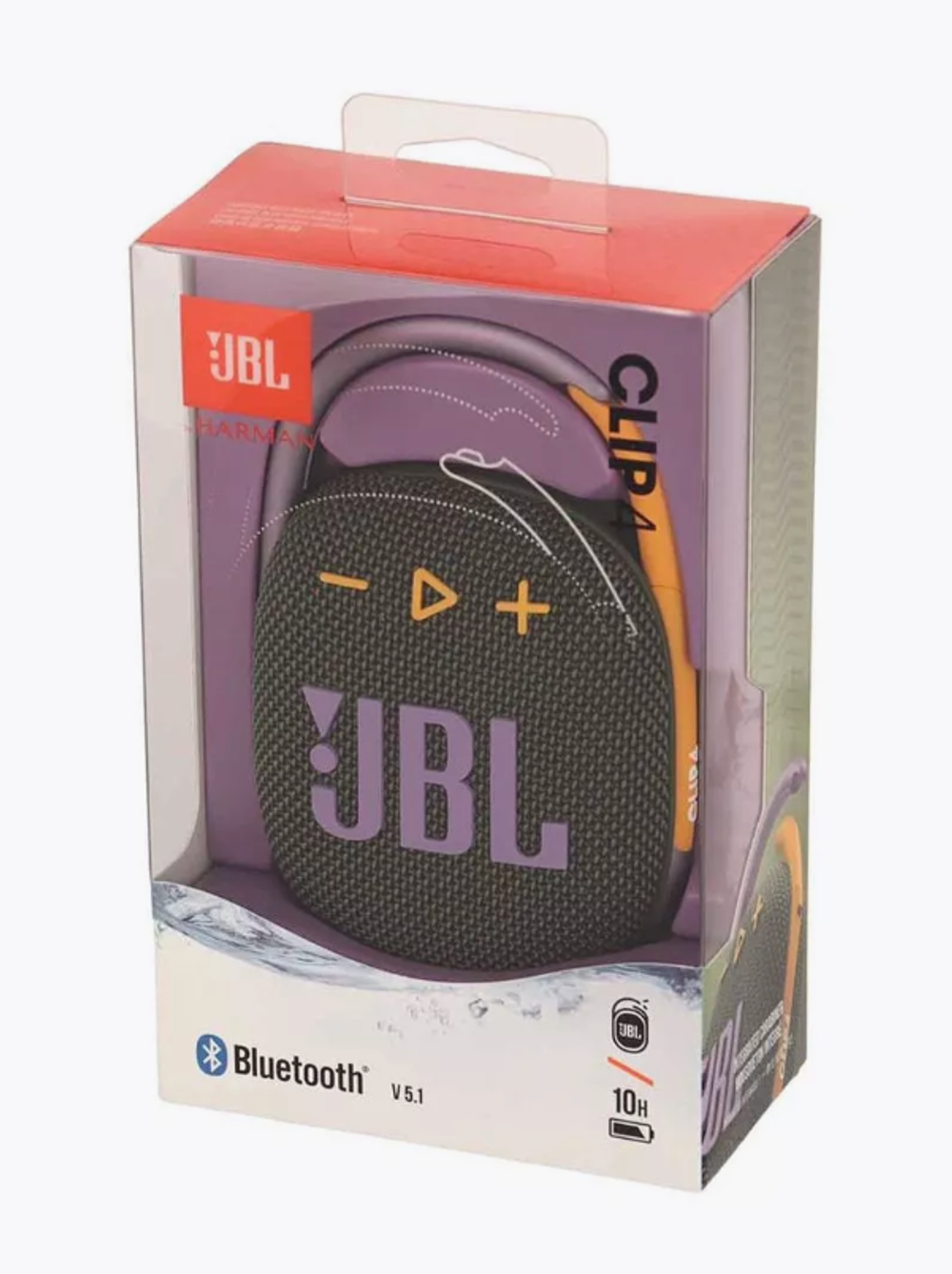 JBL Беспроводная акустическая колонка CLIP 4, зеленый