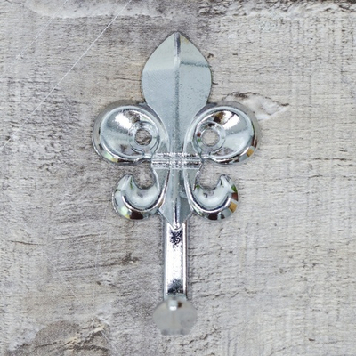 Крючок 1-рожковый "Цветок" 2730 хром