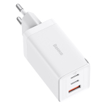 Зарядное устройство Baseus GaN5 Pro Fast Charger 2C+U 65W - White