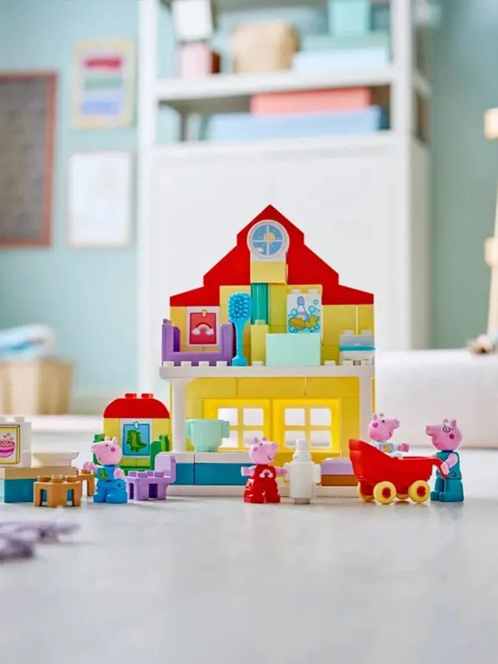 Конструктор Лего Дупло Пеппа свинка Семейный дом 10467 | LEGO DUPLO Peppa Pig Family House 10467 84 детали 2+