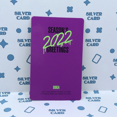 Фотокарта BTS - Season's Greetings 2022 (Шуга)
