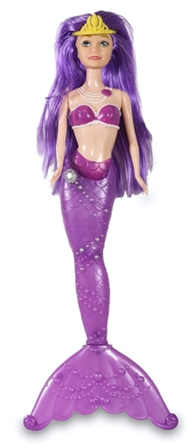 Кукла тип Модница Русалка с аксесс. 30см, пакет D231